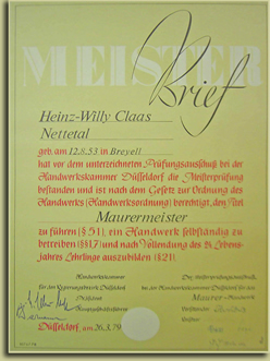 Meisterbrief